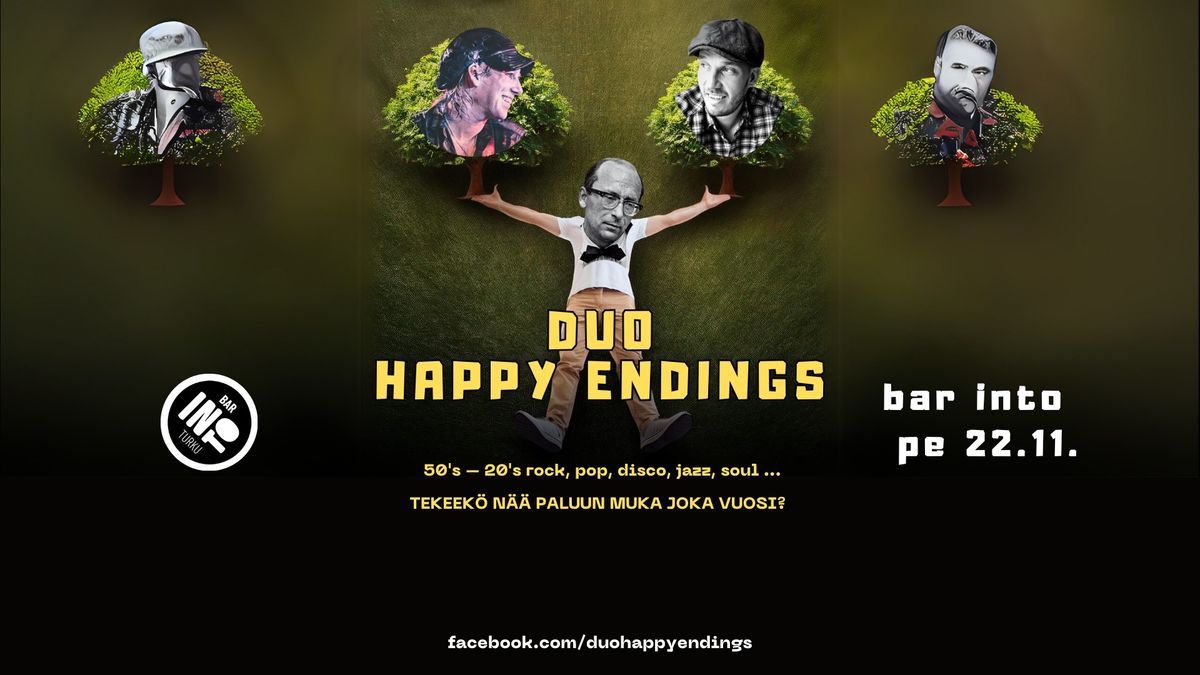 Duo Happy Endings - T\u00c4M\u00c4N VUODEN COMEBACK