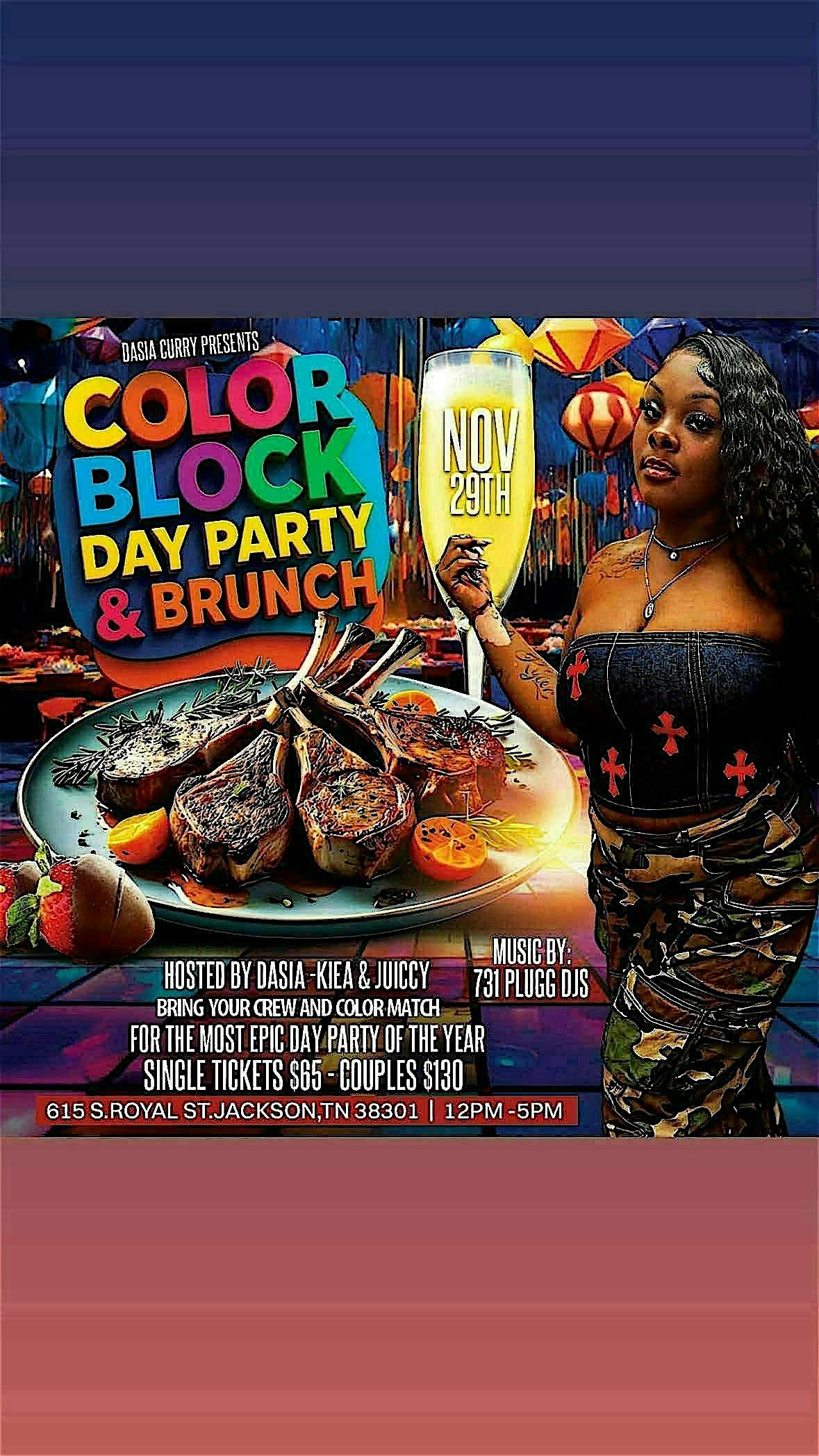 Color Block Day Party & Brunch