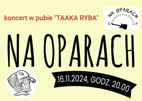 NA OPARACH w pubie "Taaka Ryba"