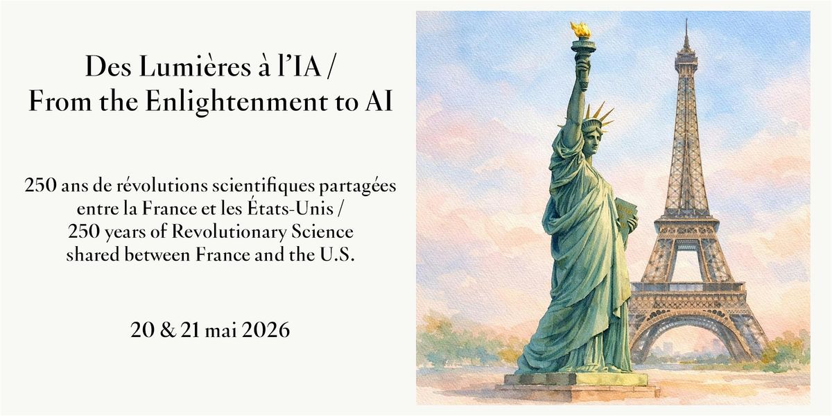 Des Lumi\u00e8res \u00e0 l'IA \/ From the Enlightenment to AI