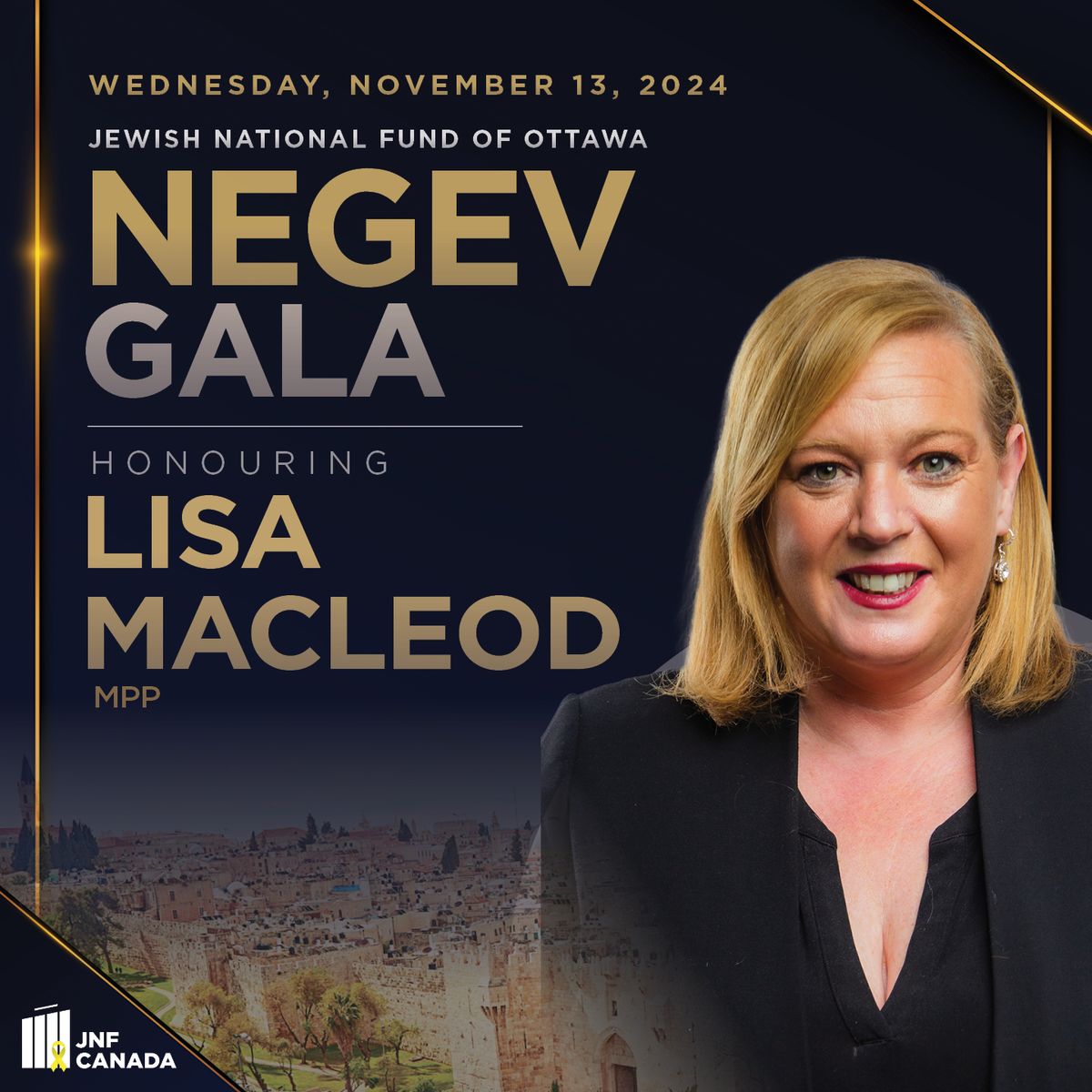 JNF Ottawa 2024 Negev Gala