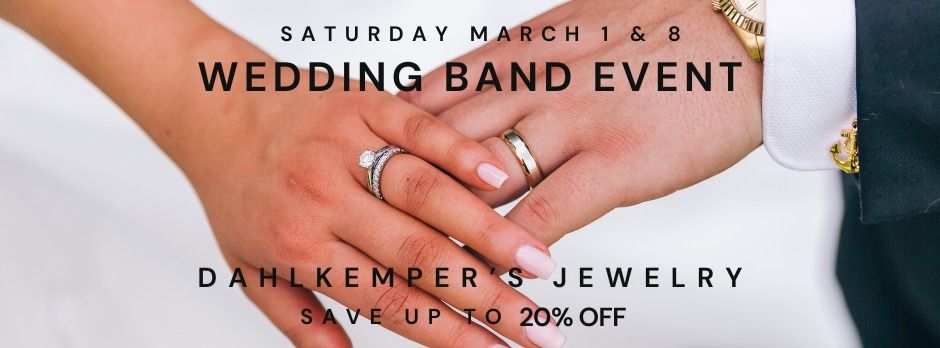 Dahlkemper's Jewelry Wedding Band Event