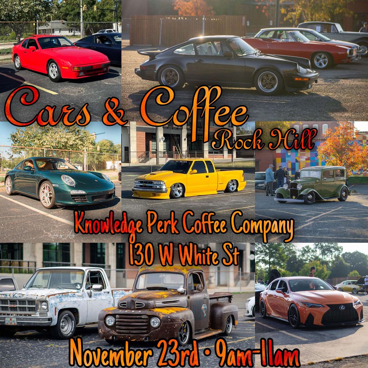 Cars and Coffee Rock Hill