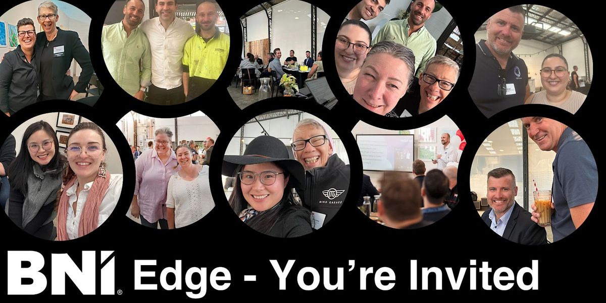 Boost Your Business at Breakfast | BNI Edge Networking Event