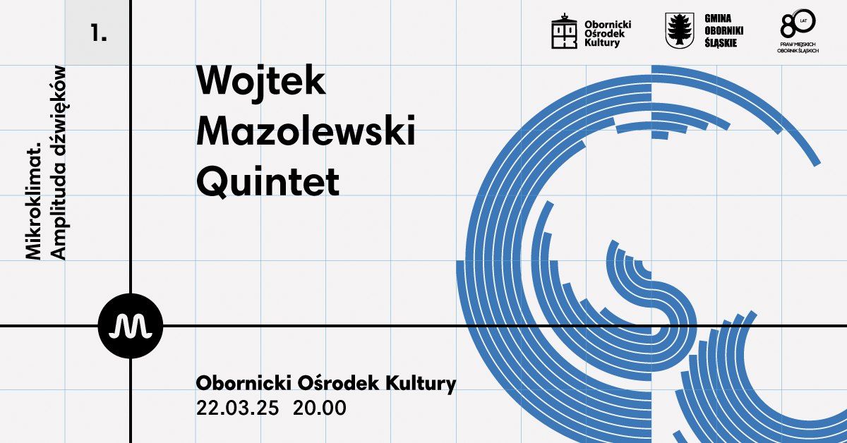 Wojtek Mazolewski Quintet | 22.03.2025 | Oborniki \u015al\u0105skie