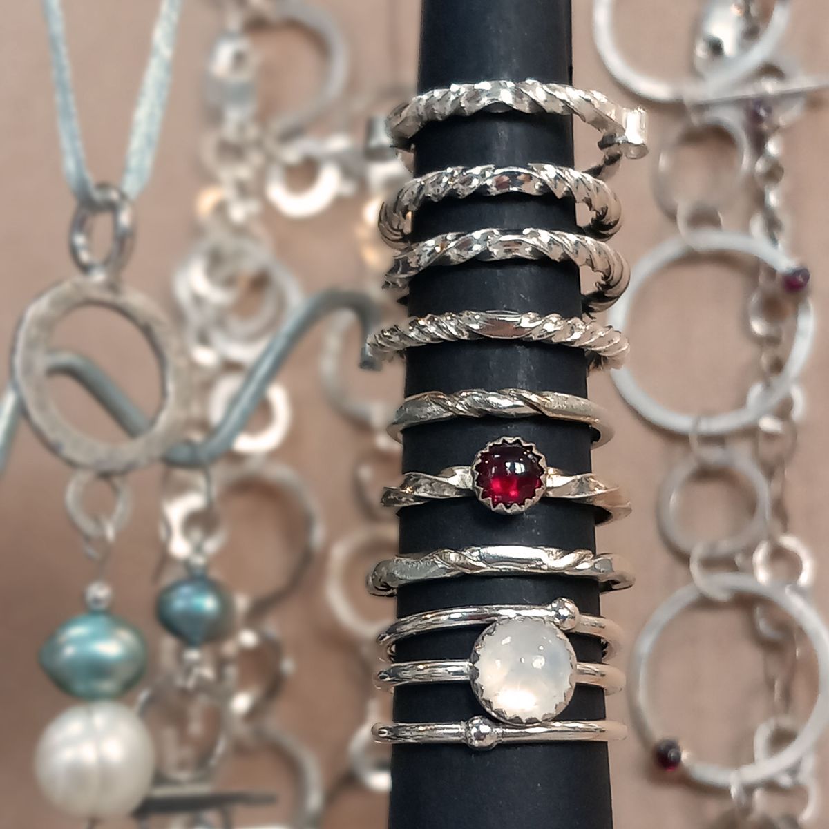 Weekend workshop: Silver Jewellery with Gemstones