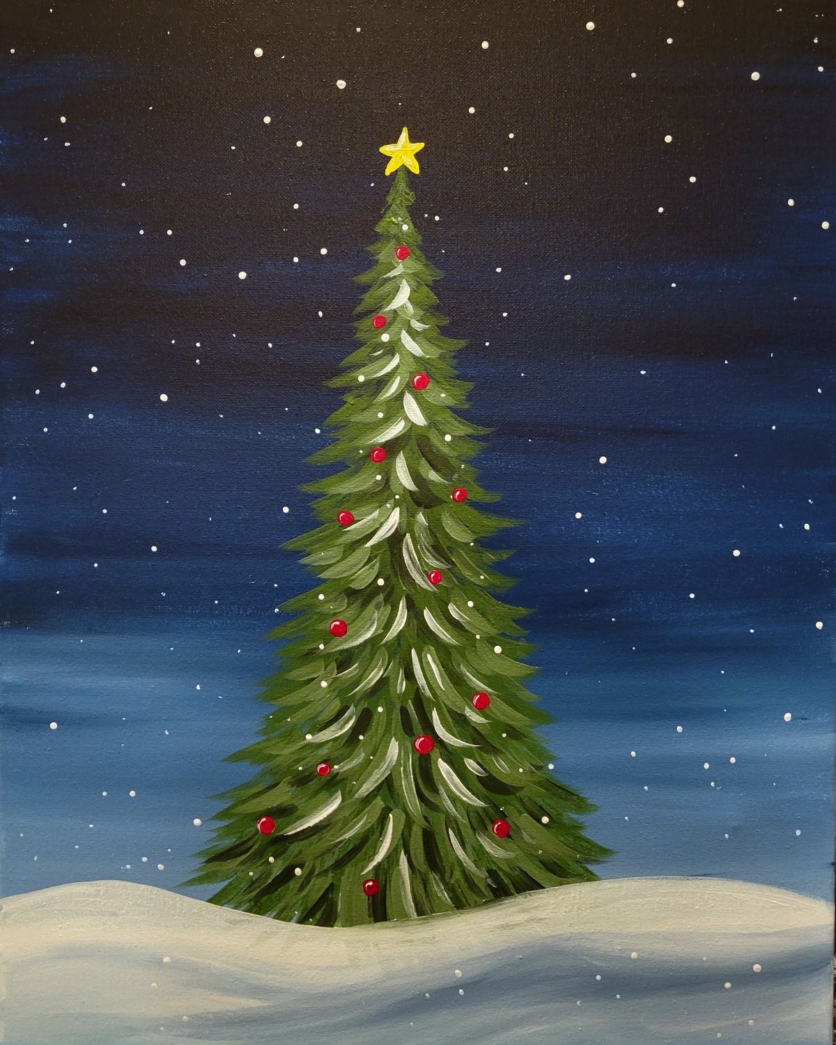 Paint + Sip: "Silent Night" at Orchard Creek