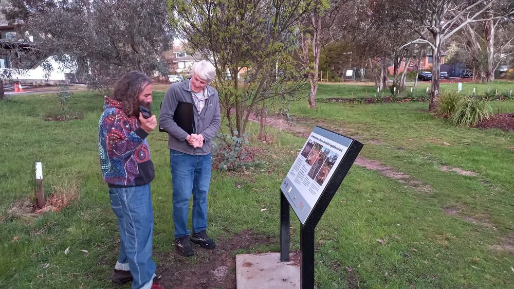 Green Drinks Canberra October 2024: success of the Bragg Street Park in Hackett