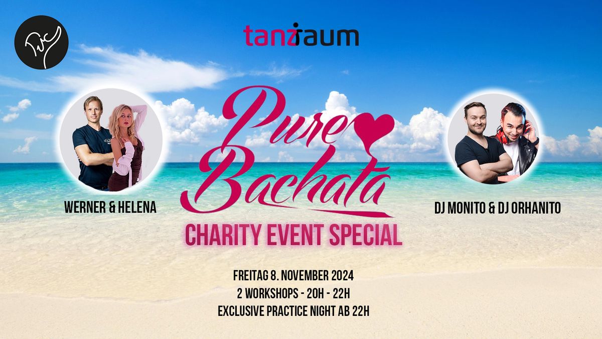 Pure Bachata Charity Event -2 Workshops mit Helena & Werner