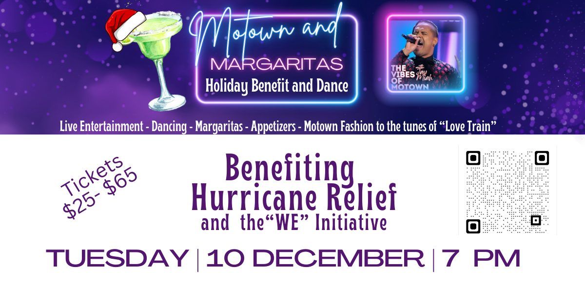 Hurricane Relief Fundraiser -Motown & Margritas Concert\/Dance