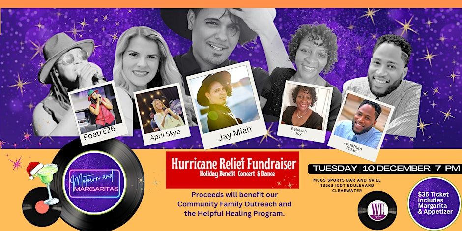 Hurricane Relief Fundraiser - Motown & Margaritas Concert\/Dance