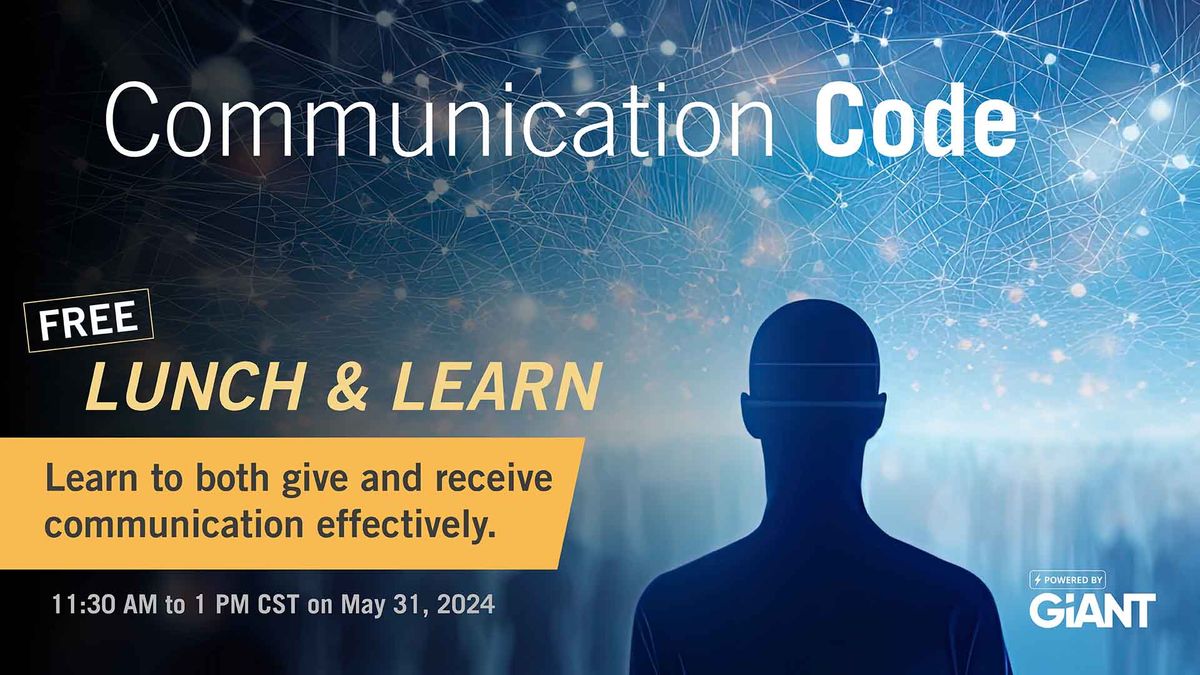 The Communication Code, Lunch & Learn