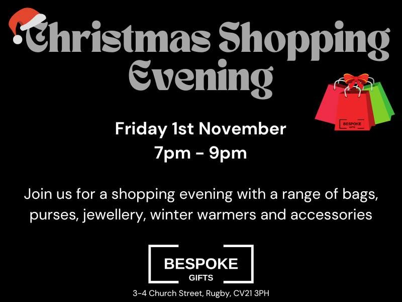 Christmas Shopping Evening