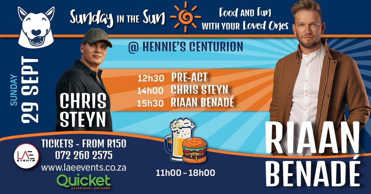 Riaan Benad\u00e9 & Chris Steyn Live @ Hennies Centurion