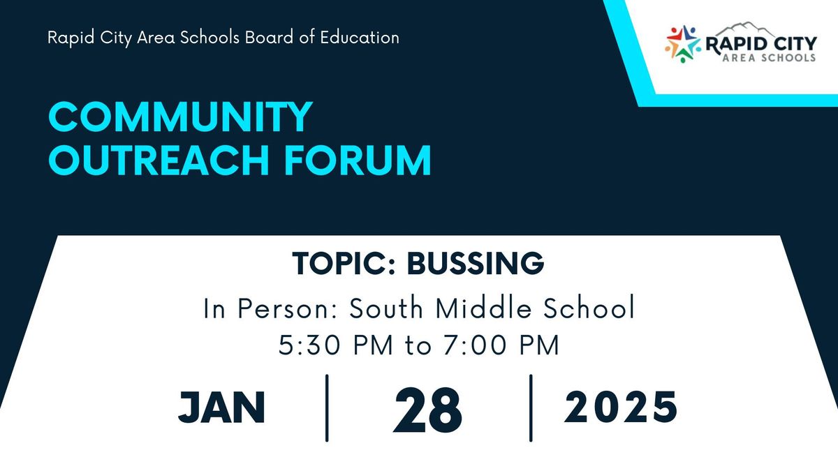 Community Outreach Forum: Bussing 