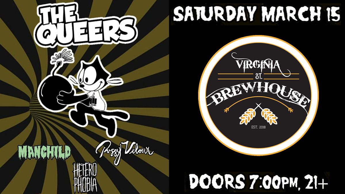 The Queers at Virginia Street Brewhouse