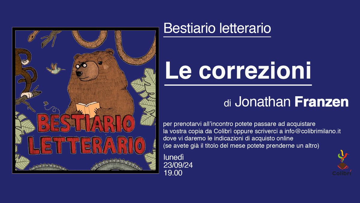 Bestiario letterario - Le correzioni di Jonathan Franzen