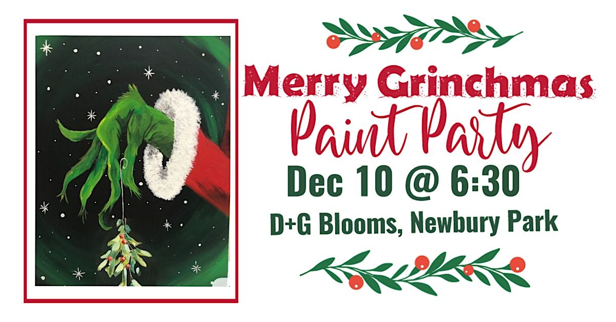 Merry Grinchmas Paint Party