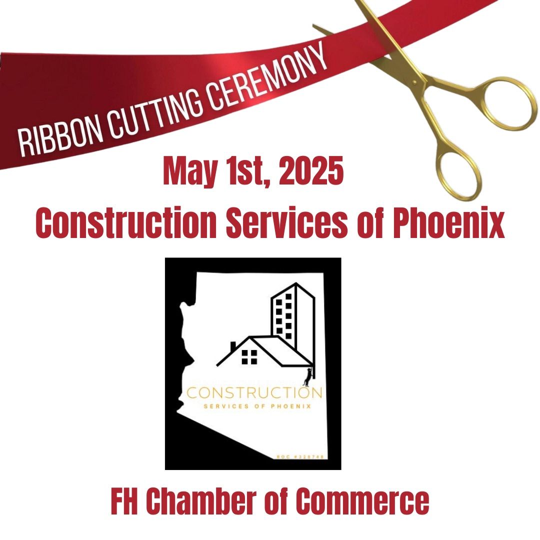 Ribbon Cutting-Construction Services of Phoenix