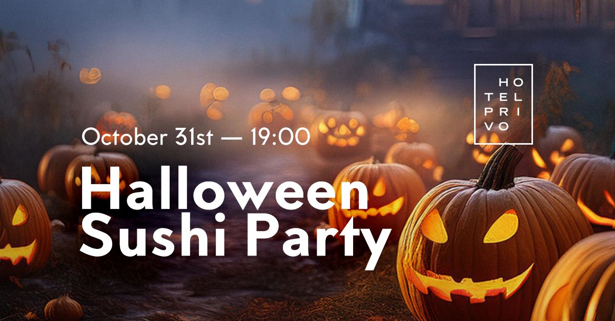 Halloween Sushi Party