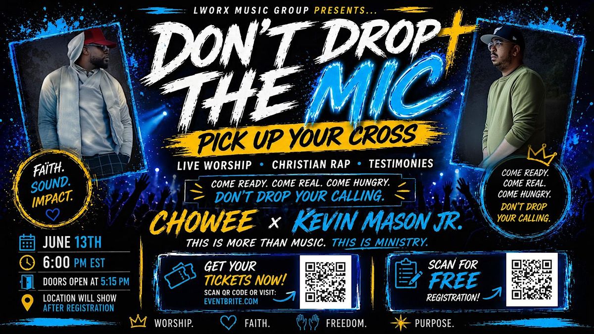 Don't Drop The Mic: Pick Up Your Cross