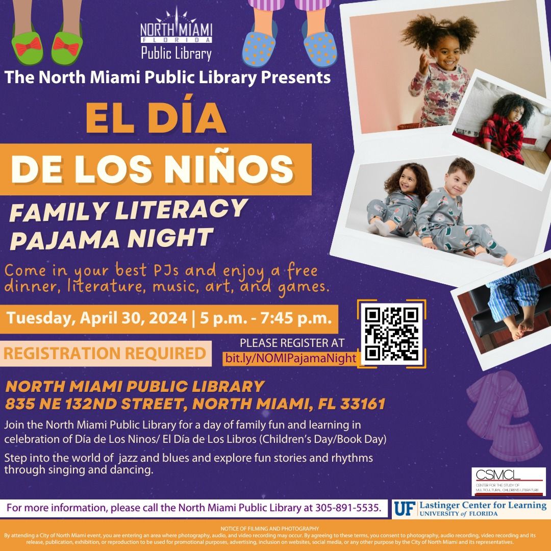 Family Literacy Pajama Night