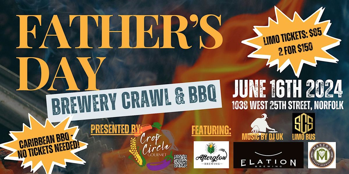 Father's Day Brewery Crawl & Caribbean BBQ