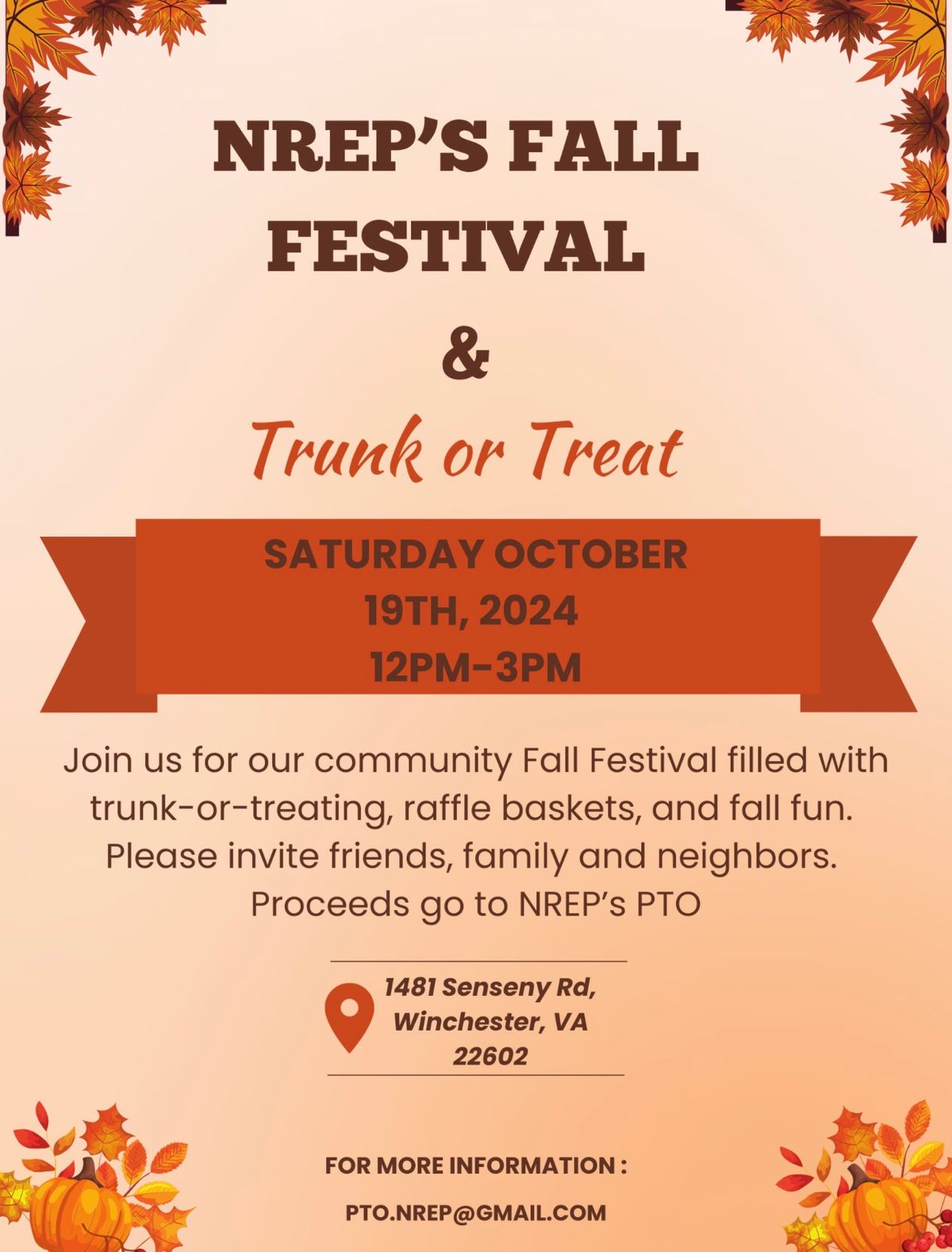 NREP Fall Festival\/ Trunk or Treat