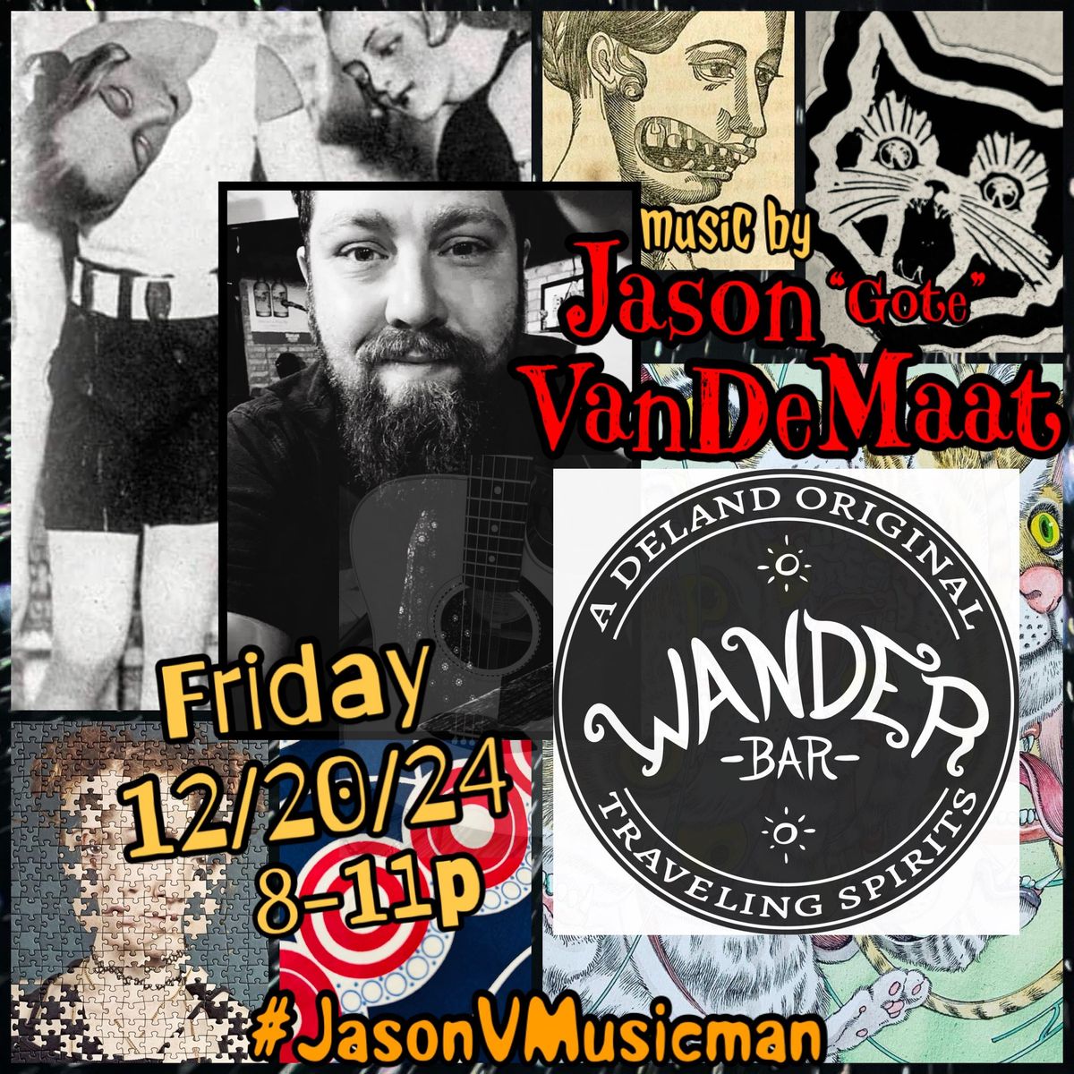 Jason V. \u201cGote\u201d @ Wander Bar, Deland 