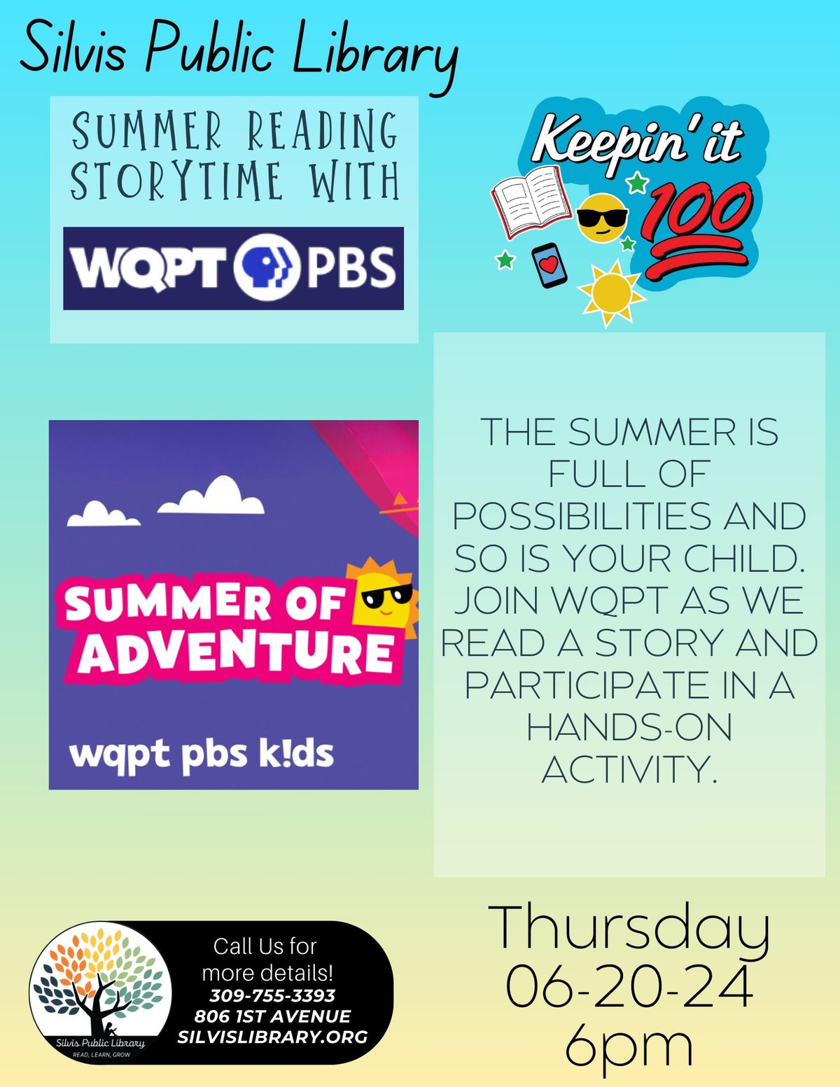 SRP Storytime with WQPT PBS