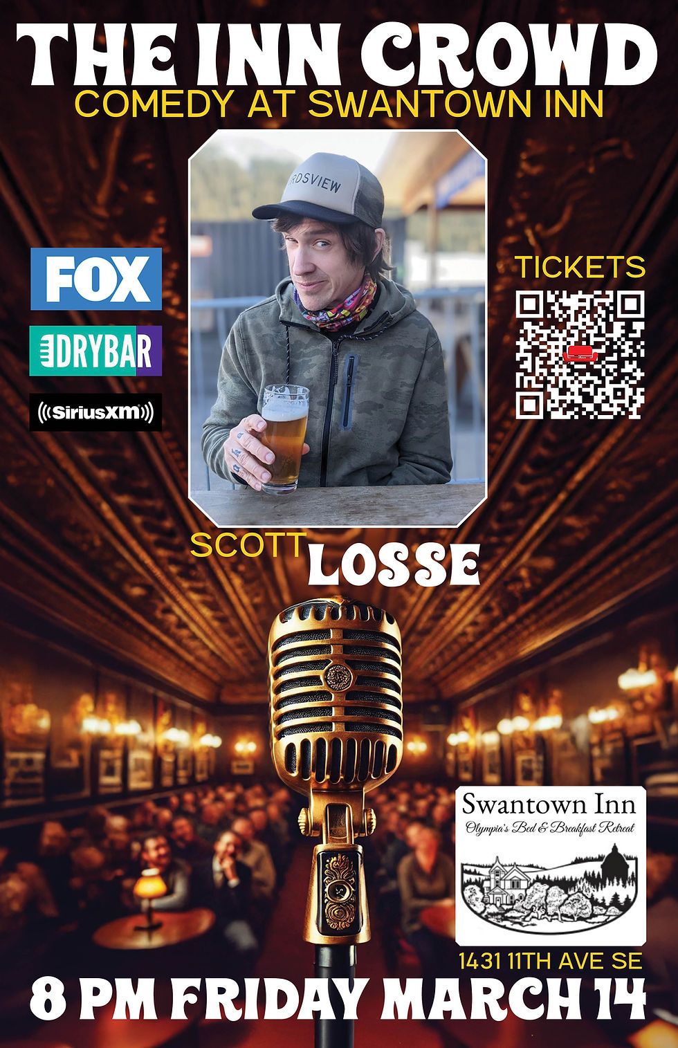 Scott Losse at Tacoma Comedy Club - Downtown