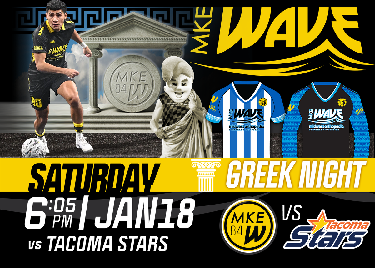 Milwaukee Wave at Tacoma Stars at ShoWare Center