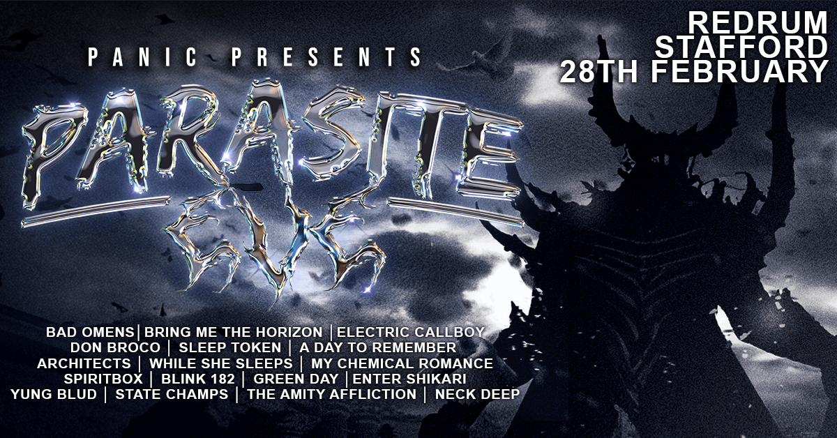 Panic Presents: Parasite Eve Club Night at Redrum, Stafford