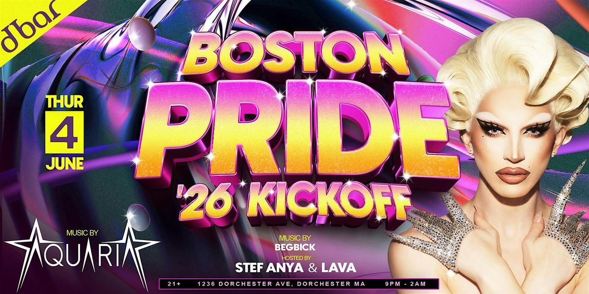 Boston Pride '26 Kickoff w\/ DJ AQUARIA