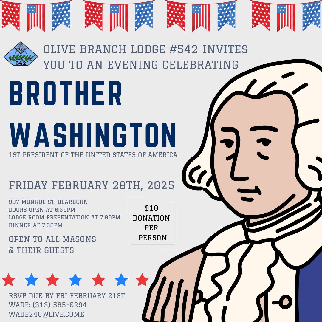 Celebrating Brother George Washington