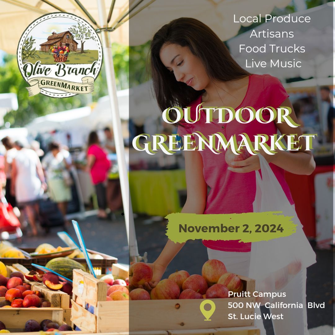 Olive Branch Outdoor GreenMarket in St. Lucie West 