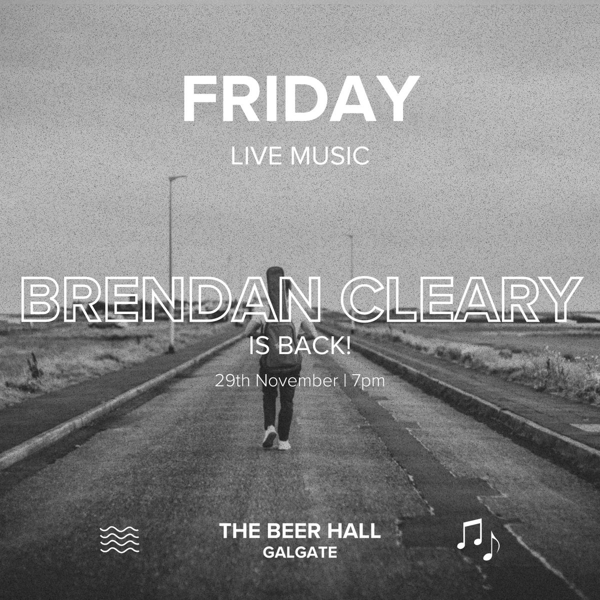 Brendan Cleary IS BACK at The Beer Hall \ud83c\udfa4