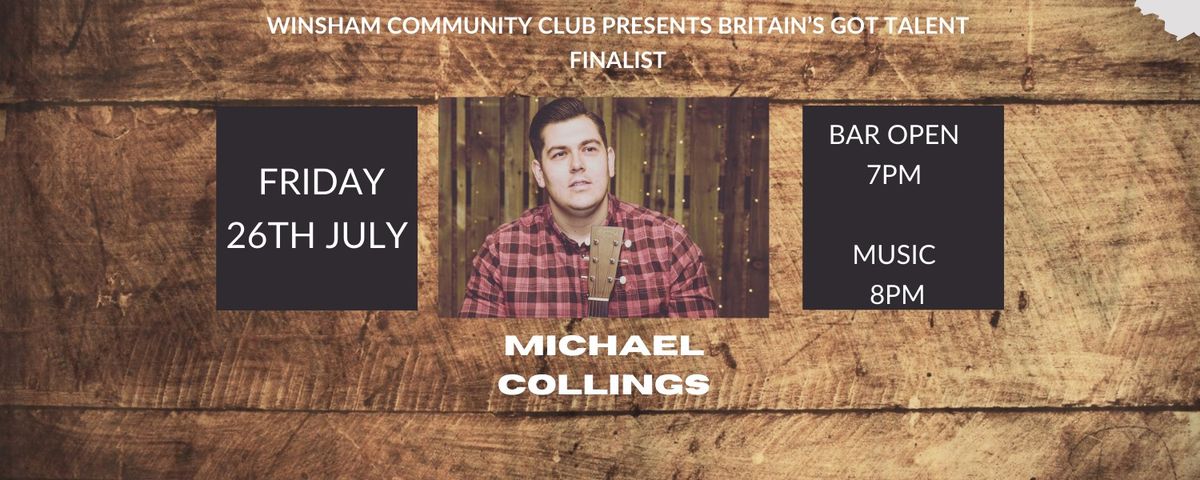 Britains got talent finalist Michael Collings