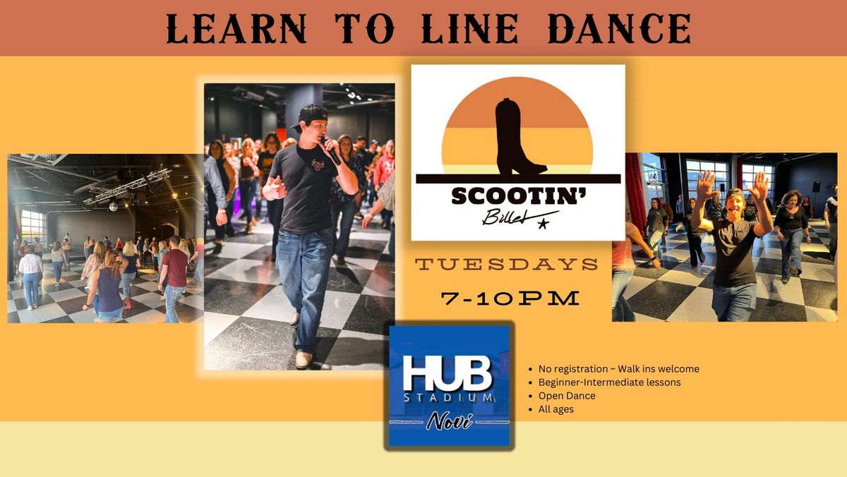 Line Dancing with Boot Scootin Billet