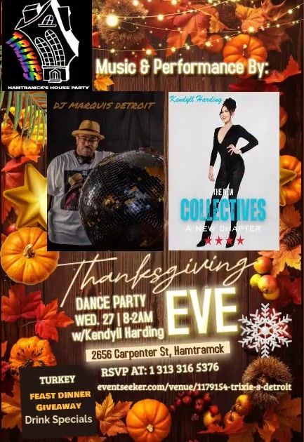 Thanksgiving Eve. Bash at Trixie's Bar