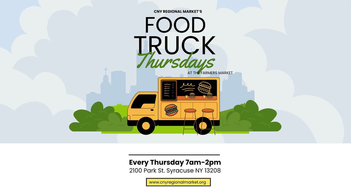 Food Truck Thursdays at the Farmers Market