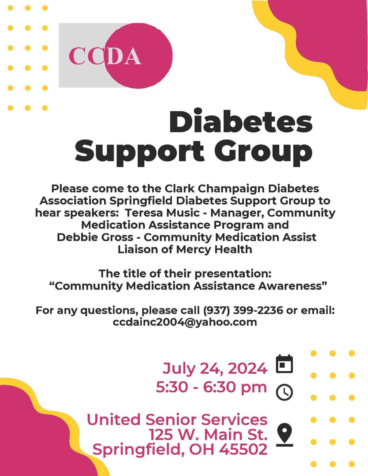 Diabetes Support Group