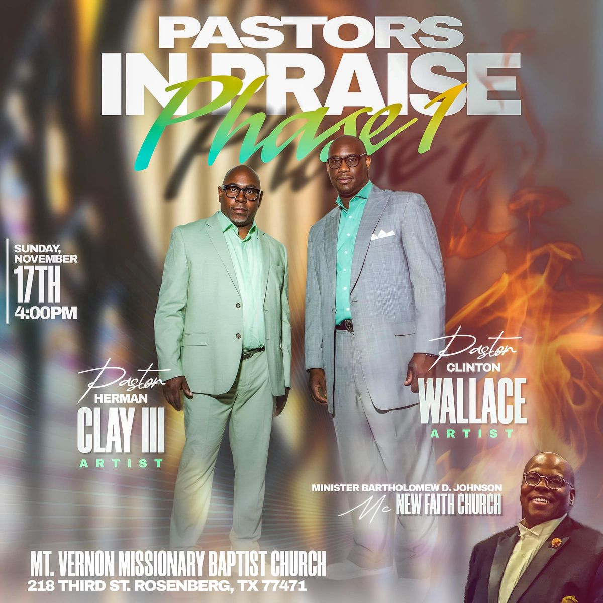 Pastors in Praise: Phase 1 