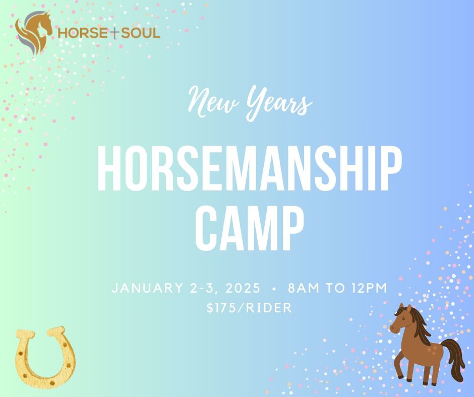 2 day New Years Horsemanship Camp 