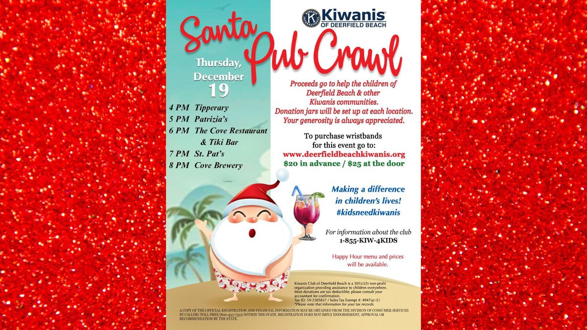 Santa Pub Crawl