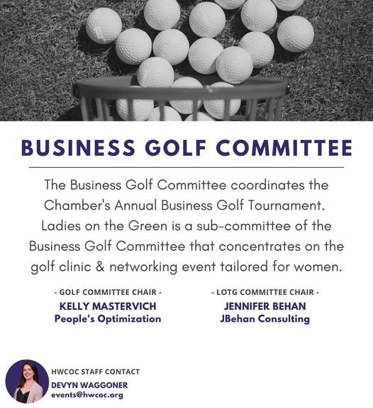 Business Golf Committee Meeting