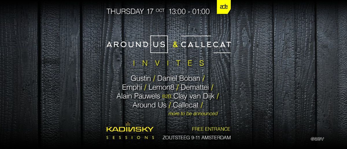 AROUND US & CALLECAT Invites