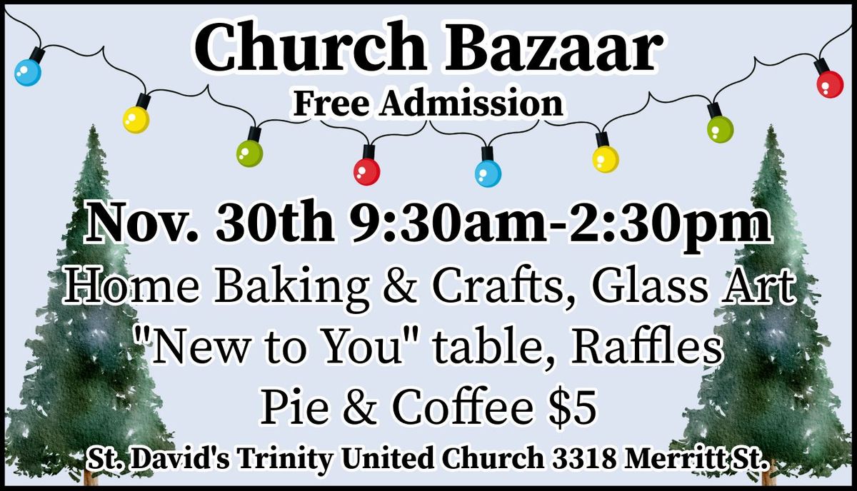 St. David's Trinity Church Bazaar