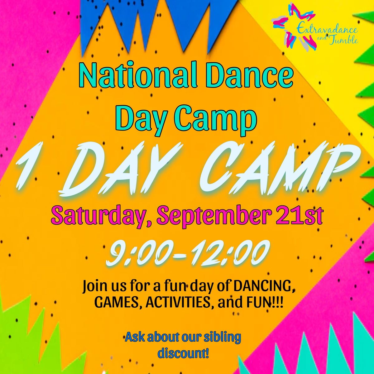 National Dance Day- 1 Day Camp