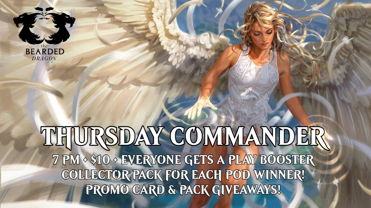 THURSDAY COMMANDER MTG